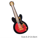 Embroidered Music Rock Patches for Clothing Punk Style