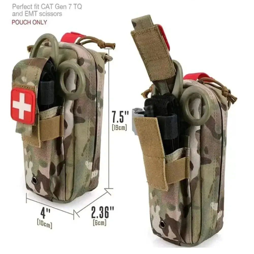 Emergency Survival Gear Compact Tactical First Aid Kit
