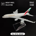 Emirates Airlines Diecast Aircraft Models High-Quality Collectibles