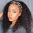 EMOL Brazilian Kinky Curly Headband Wig Beauty Boost