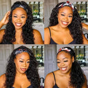 EMOL Brazilian Kinky Curly Headband Wig Beauty Boost