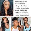 EMOL Brazilian Kinky Curly Headband Wig Beauty Boost