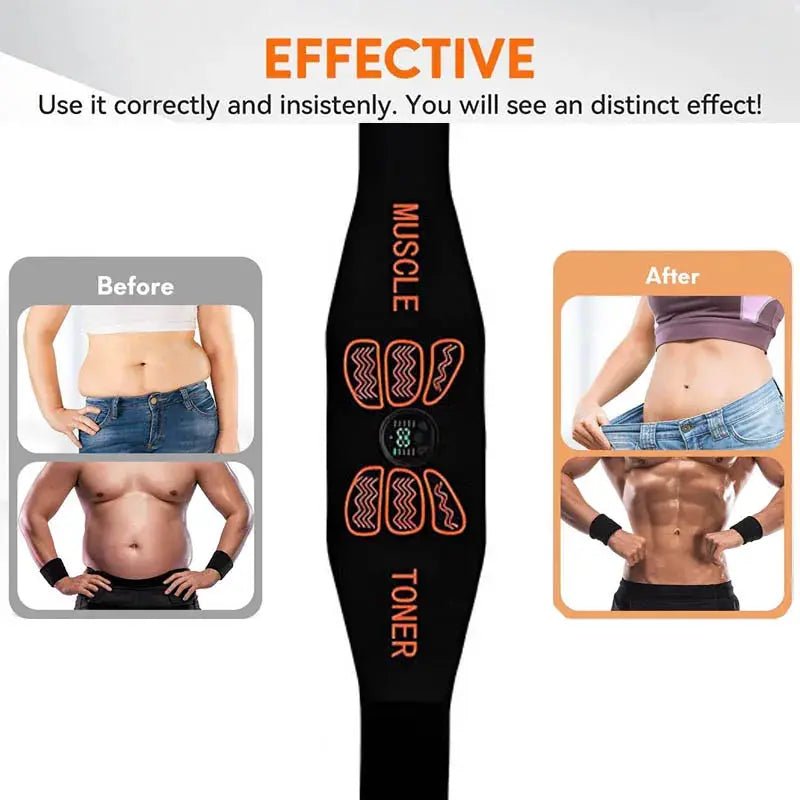 EMS Abdominal Belt for Faster Workouts