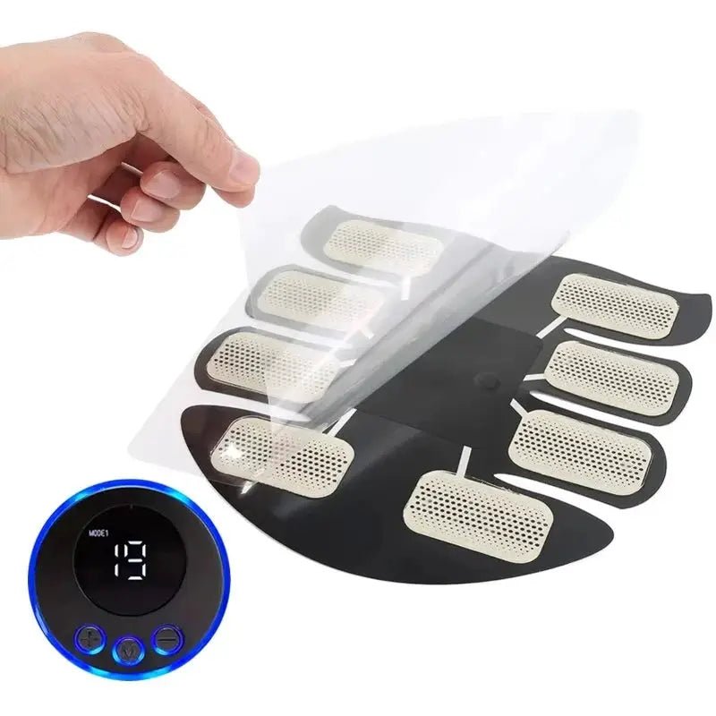 EMS Abdominal Muscle Stimulator USB Charging For Waist Fitness Patch Core Tone