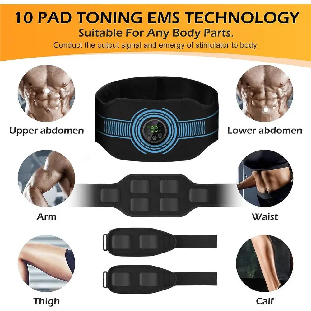 EMS Belt Massager for Home Core Toning