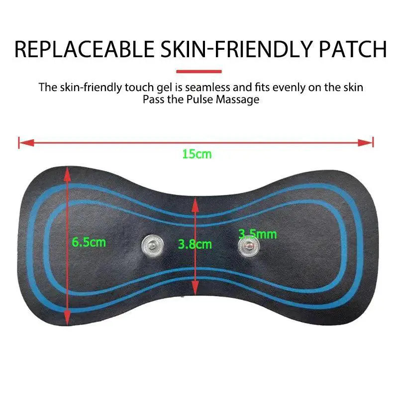 EMS Gel Pads for Neck and Hip Muscle Stimulation Pro