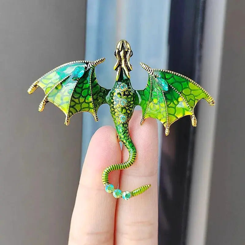 Vivid Dragon Brooches for Office Attire — product view 9