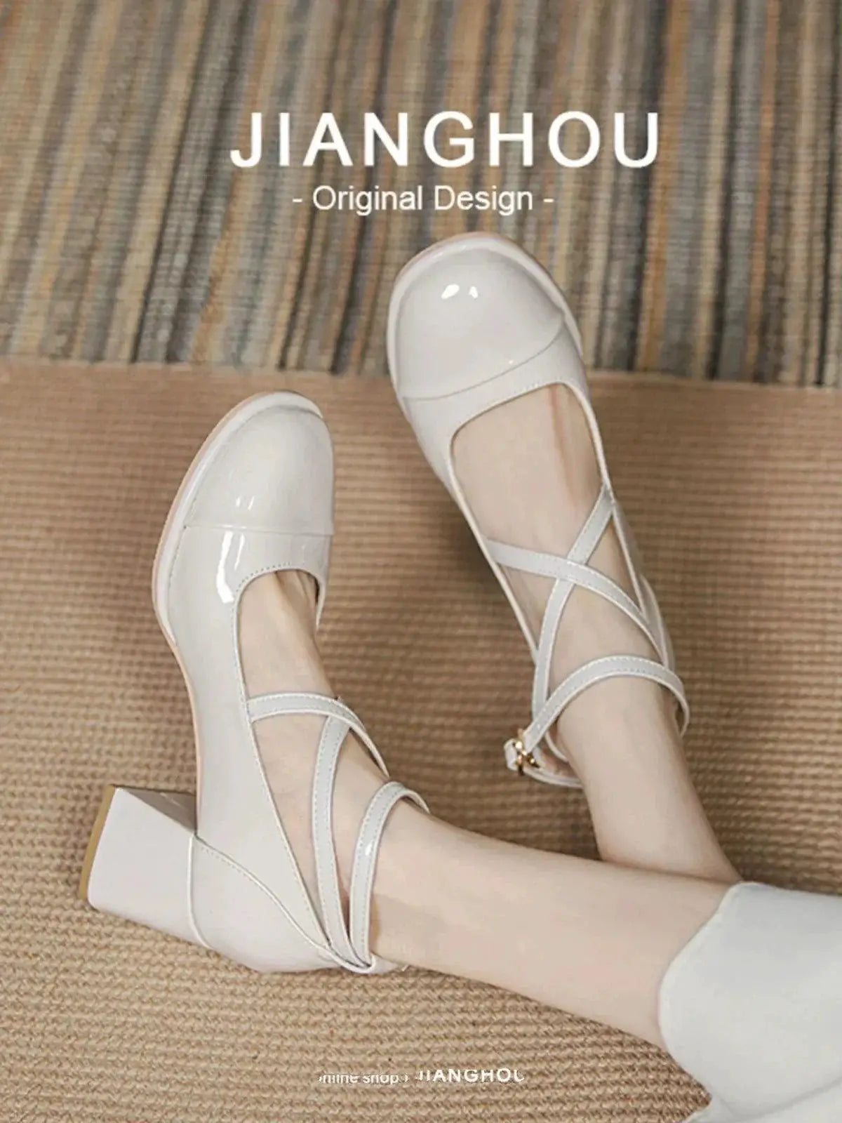 Enchanted Mary Jane Shoes Whimsical Cross Strap Style