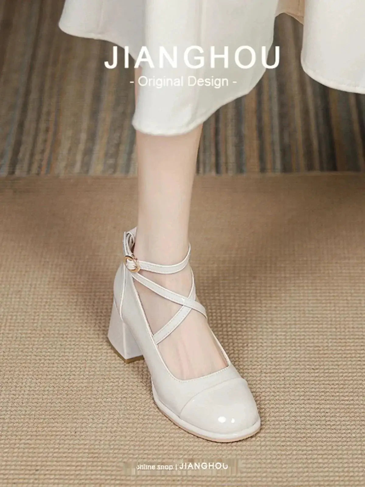 Enchanted Mary Jane Shoes Whimsical Cross Strap Style