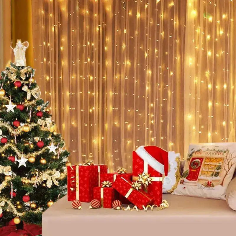Enchanting 8 Mode LED Fairy Light Garland for Christmas