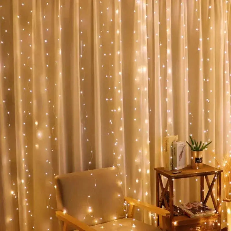 Enchanting 8 Mode LED Fairy Light Garland for Christmas