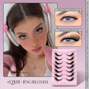 Enchanting Cat Eye Faux Mink Lashes for Stunning Winged Look