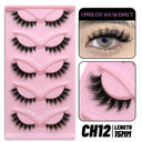 Enchanting Cat Eye Faux Mink Lashes for Stunning Winged Look