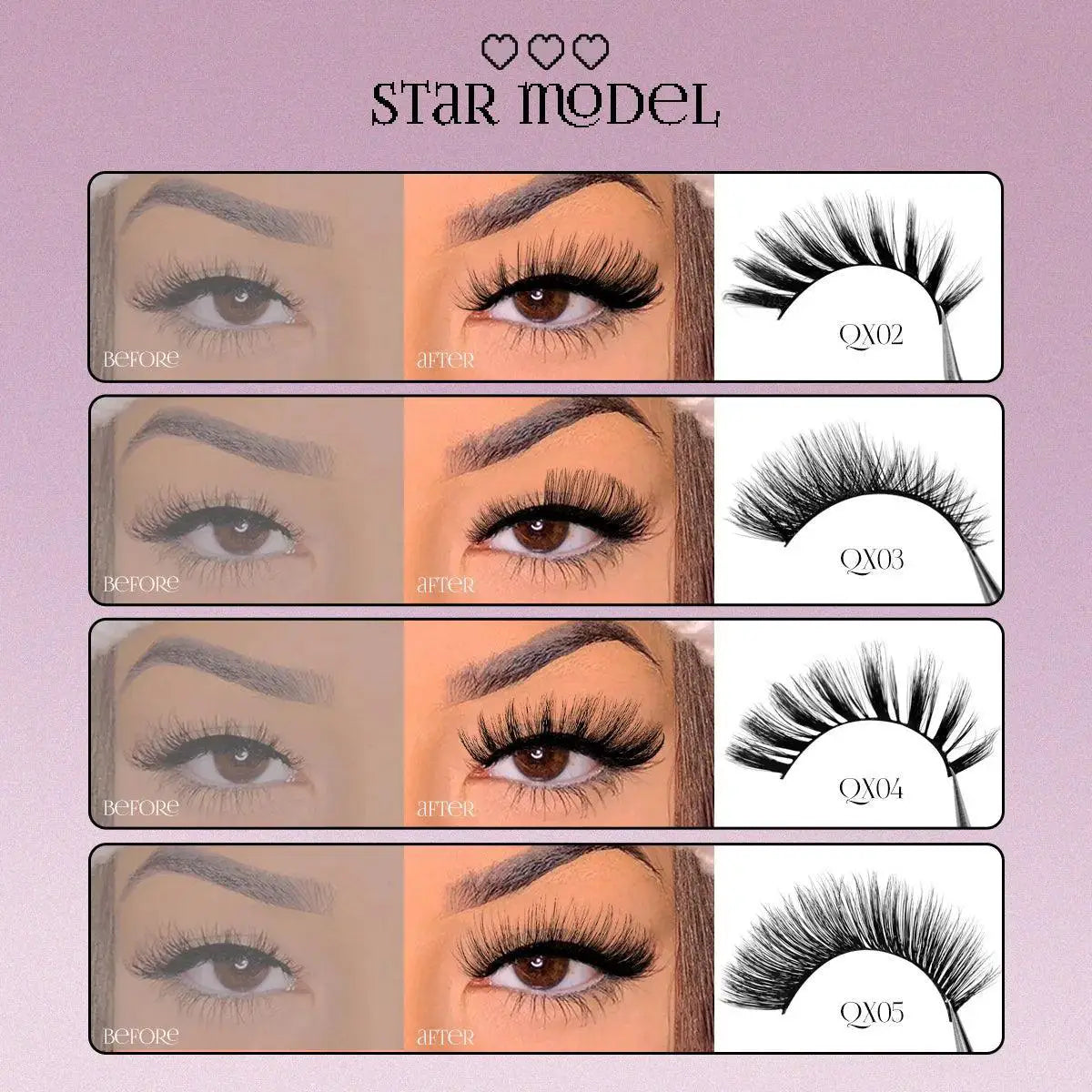 Enchanting Cat Eye Faux Mink Lashes for Winged Look