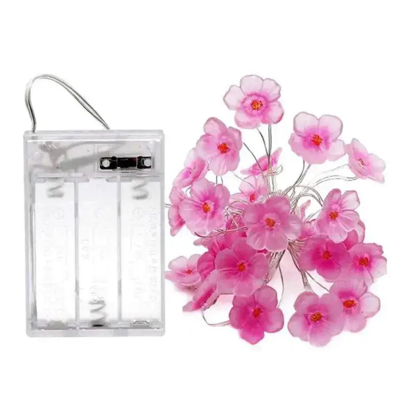 Cherry Blossom LED Fairy Lights For Outdoor Decor Deluxe