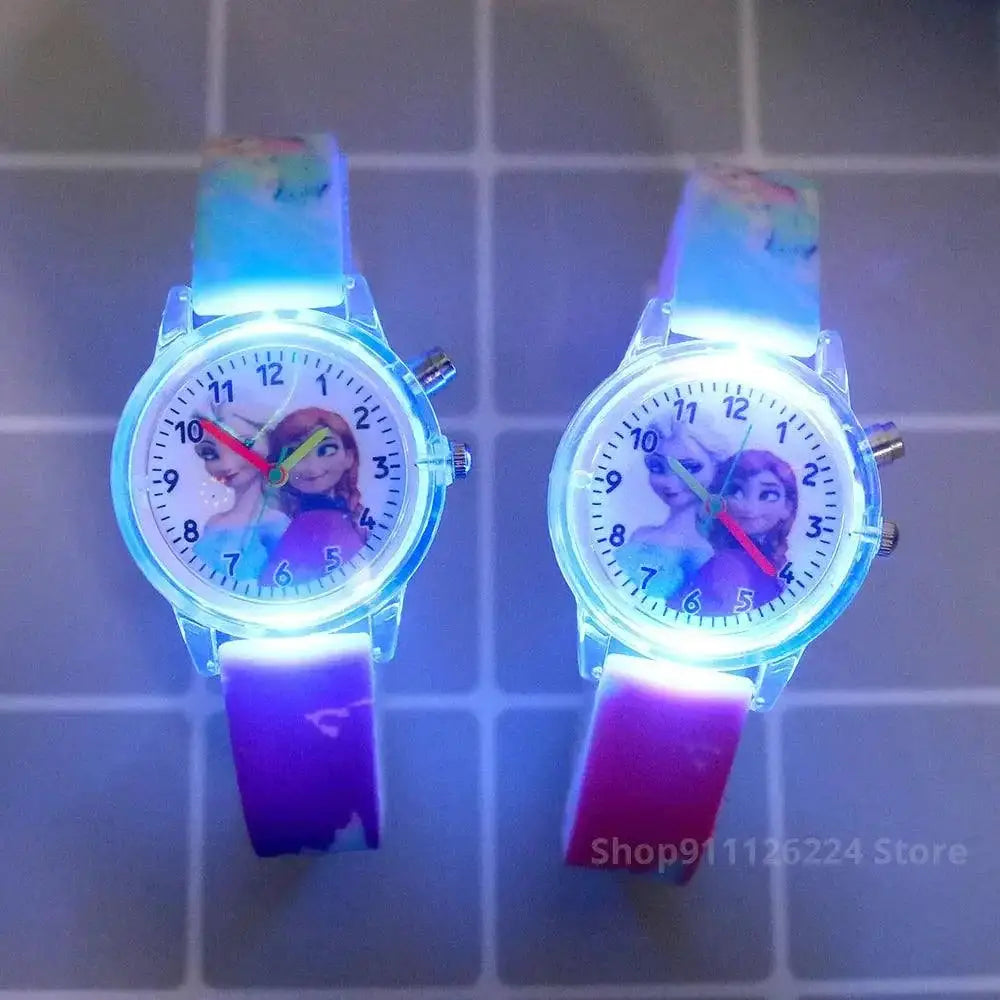 Disney Elsa Kids Watch Cartoon Rabbit Dino Theme Edition