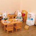 Enchanting Forest Animal Dollhouse Furniture Set for Dolls