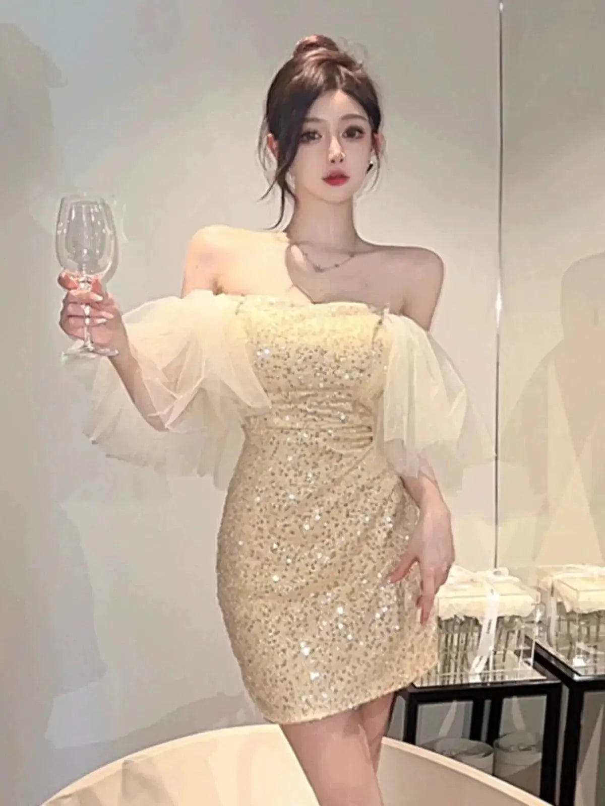 Glitter Fairy Dress Shine Bright For Summer Parties