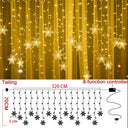 Enchanting LED Elk Bell String Lights for Magical Decor