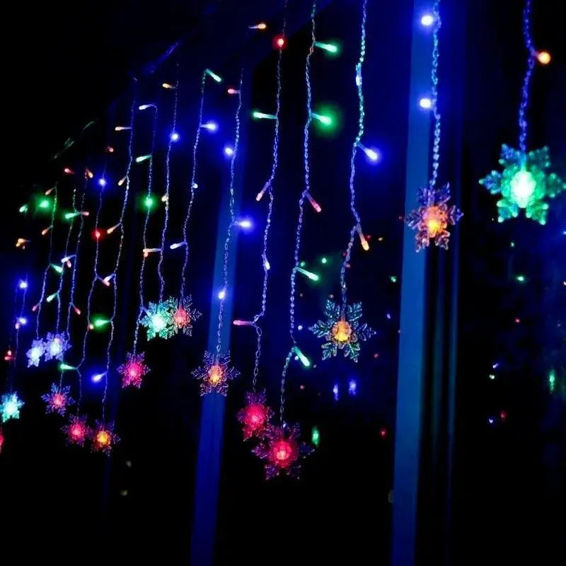 Enchanting LED Elk Bell String Lights for Magical Decor