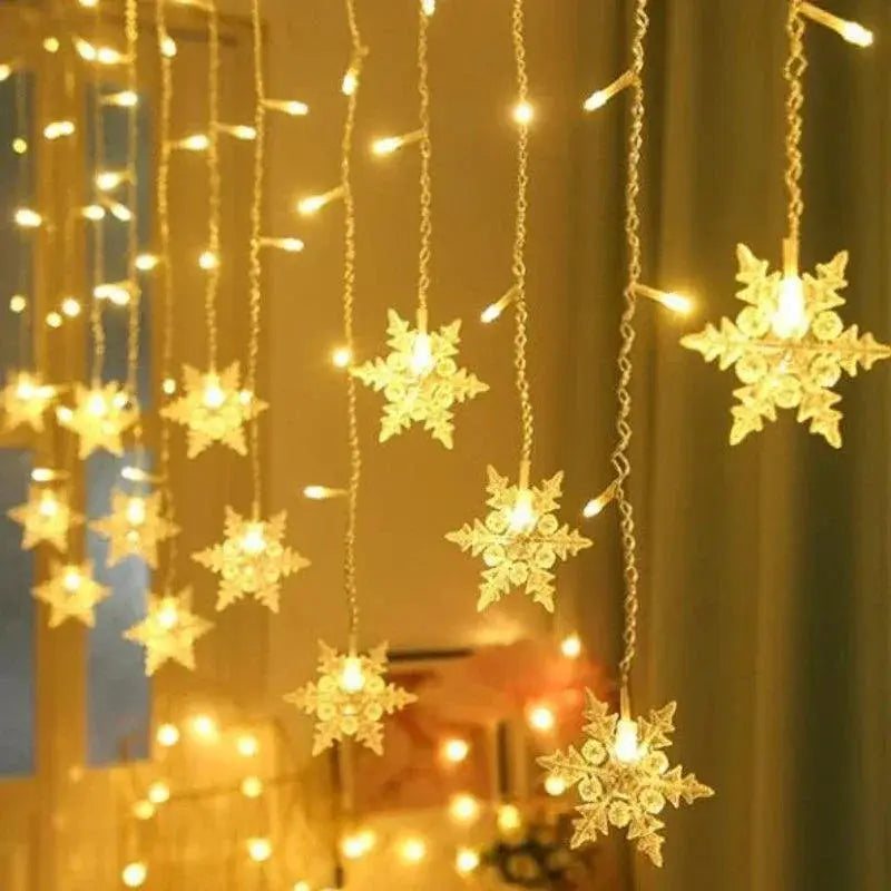 Enchanting LED Elk Bell String Lights for Magical Decor