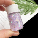 Enchanting Mermaid Holographic Nail Powder DIY Aurora Glitter Dust