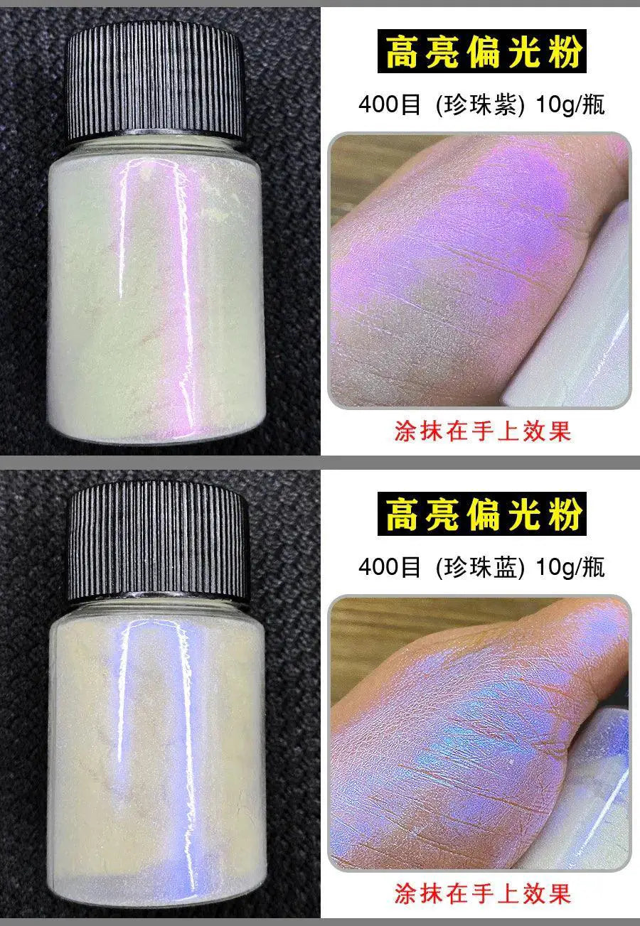 Enchanting Mermaid Holographic Nail Powder Aurora Glitter