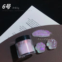Enchanting Mermaid Holographic Nail Powder DIY Aurora Glitter Dust