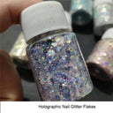 Enchanting Mermaid Holographic Nail Powder DIY Aurora Glitter Dust