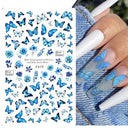 Enchanting Mystical Nail Art Stickers with Celestial Accents