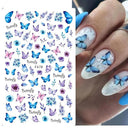Enchanting Mystical Nail Art Stickers with Celestial Accents