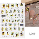 Enchanting Mystical Nail Art Stickers with Celestial Accents