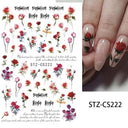 Enchanting Mystical Nail Art Stickers with Celestial Accents