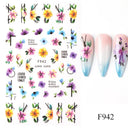 Enchanting Mystical Nail Art Stickers with Celestial Accents