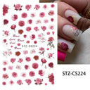 Enchanting Mystical Nail Art Stickers with Celestial Accents