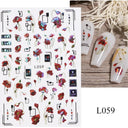 Enchanting Mystical Nail Art Stickers with Celestial Accents