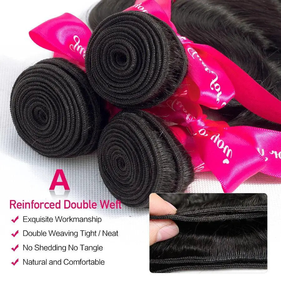 Enchanting Princess Peruvian Body Wave Remy Hair Bundle Set