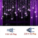 Snowflake LED Lights for Holiday Glow