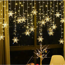 Snowflake LED Lights for Holiday Glow