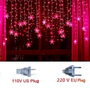 Snowflake LED Lights for Holiday Glow