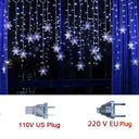 Snowflake LED Lights for Holiday Glow
