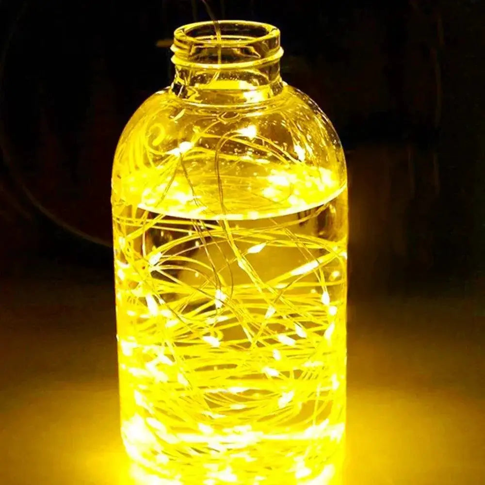Enchanting Waterproof Outdoor Copper Wire LED String Lights