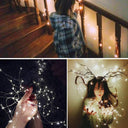 Enchanting Waterproof LED Copper Wire String Lights