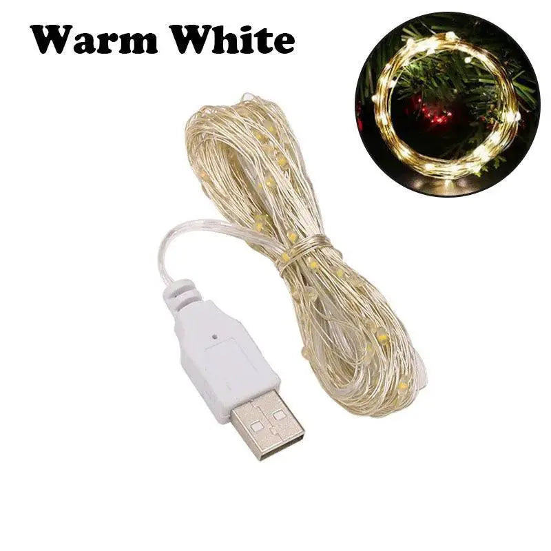 Enchanting Waterproof USB Fairy Lights for Magical Decor