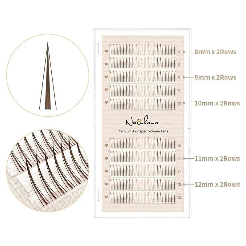 Natural Flutter Eyelashes Kit for Women — A Black Lashes