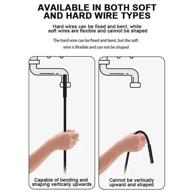 Endoscope Camera IP67 Waterproof Inspection Tool For All
