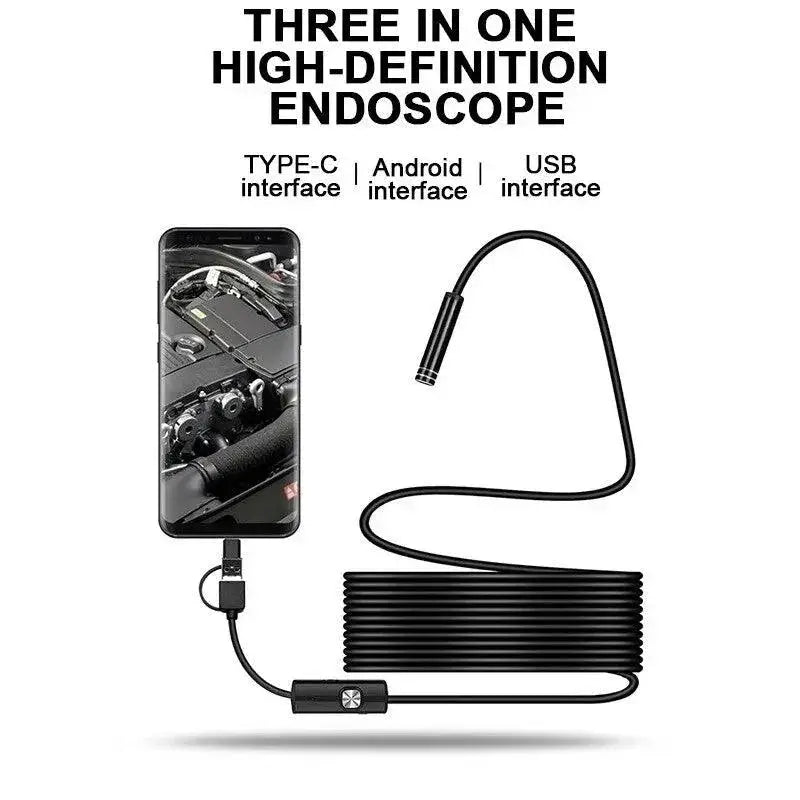 Endoscope Camera IP67 Waterproof Inspection Tool For All