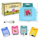 English Learning Flash Card Reading Machine Montessori Toy