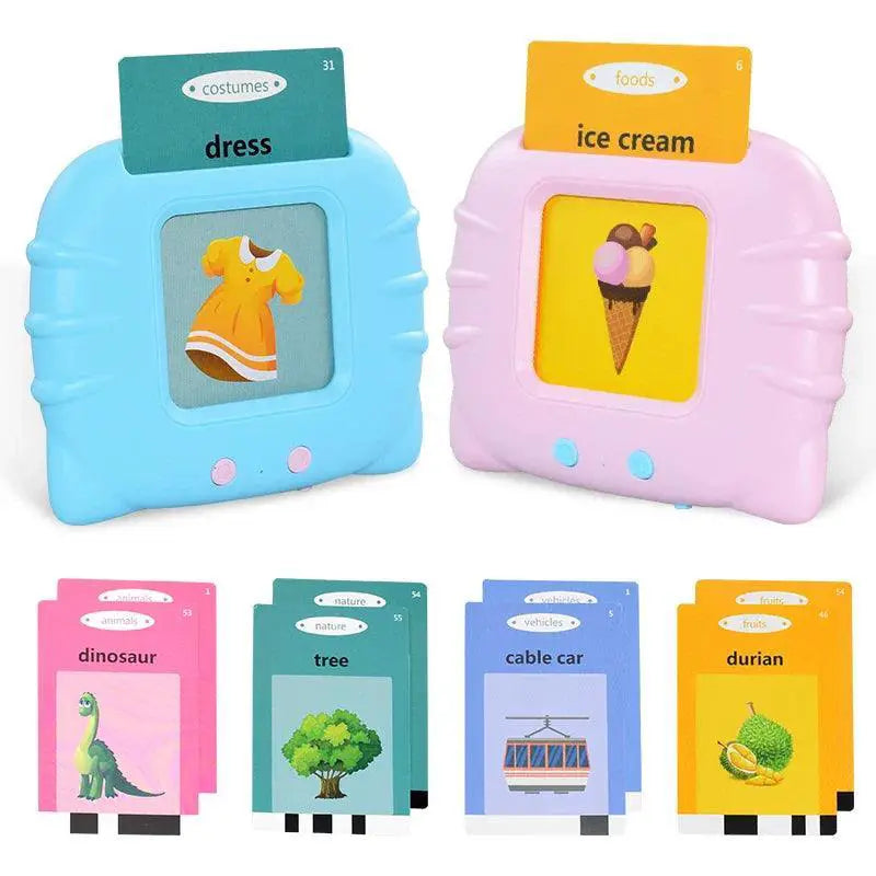 English Learning Flash Card Reading Machine Montessori Toy
