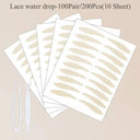 Cosmetic Eyelid Tape for Enhanced Eyes